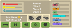 enhanced stats on hounds profile in hounds of fury