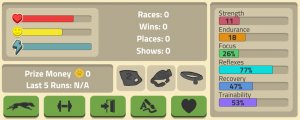 enhanced stats on hounds profile in hounds of fury