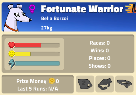 item slots hounds of fury