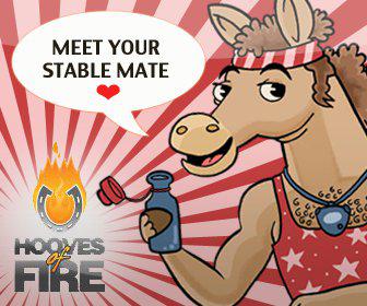 Hooves of Fire - Horse Racing Game
